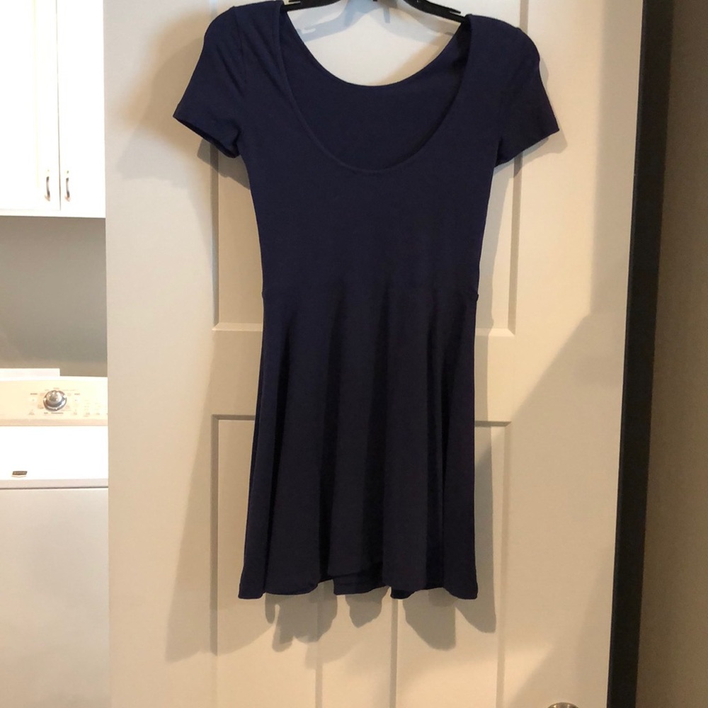 Blue dress